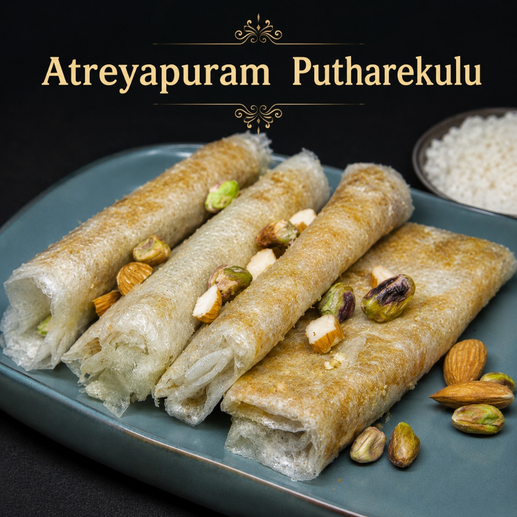 Pootharekulu (Paper Sweet)